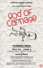 hampton theatre company's production of god of carnage