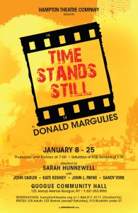 hampton theatre company's production of time stands still