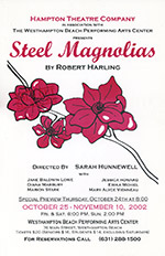  hampton theatre company's production of steel magnolias