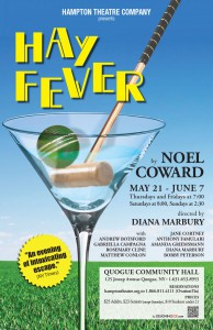 hampton theatre company's production of hay fever