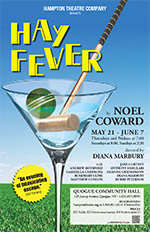 hampton theatre company's production of hay fever