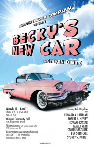 hampton theatre company's production of becky's new car