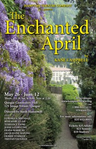 hampton theatre company's production of the enchanted april