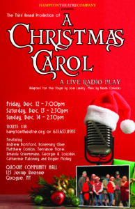 Hampton Theatre Company's production of A Christmas Carol